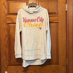 Women’s KC Chiefs terry hoodie.  Size small.  NWT
